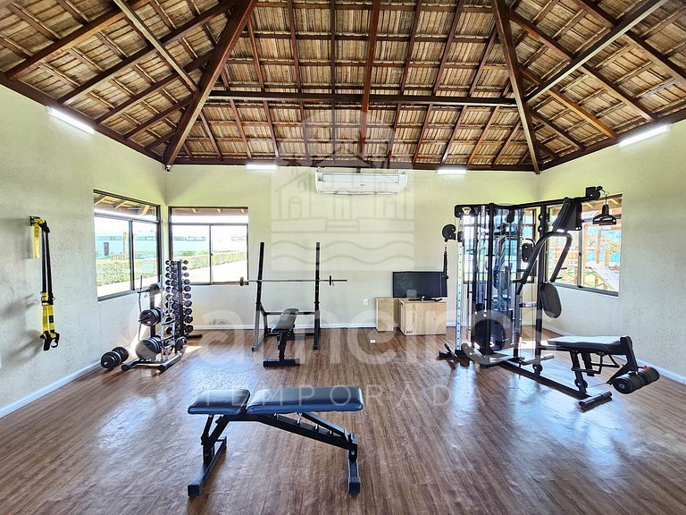 Carneiros | Bangalô c/ Piscina e Secretária (A6)