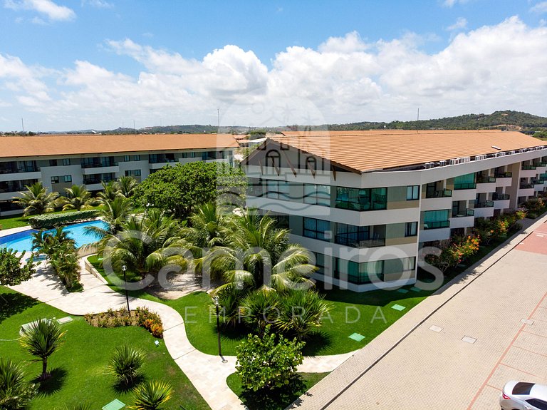 Carneiros | Bangalô c/ Piscina e Secretária (A6)