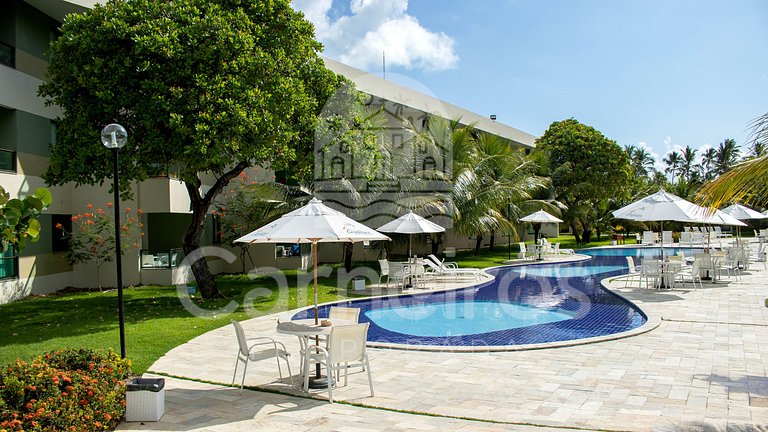Carneiros | Bangalô c/ Piscina e Secretária (A6)