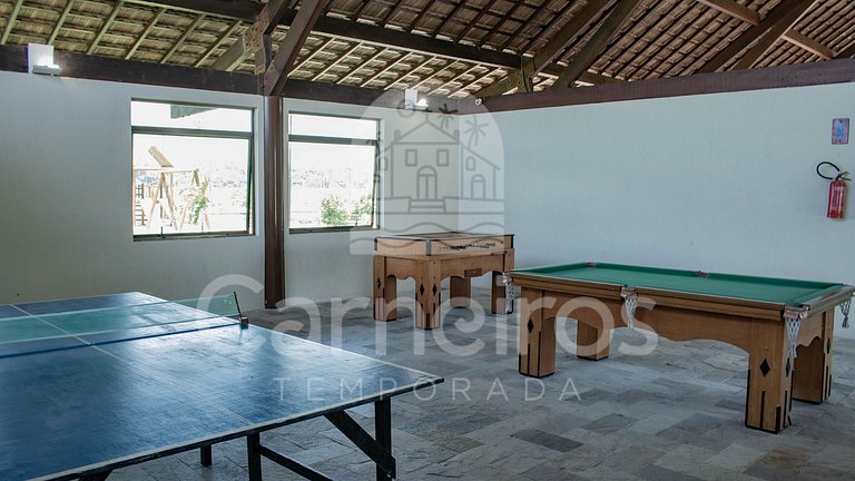 Carneiros | Bangalô c/ Piscina e Secretária (A6)