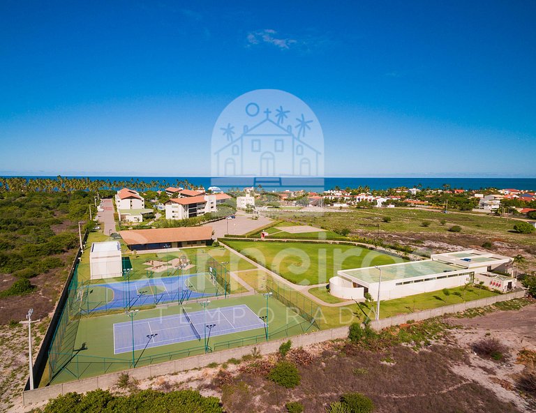 Carneiros | Bangalô c/ Piscina e Secretária (A6)