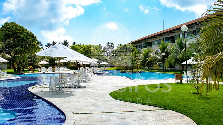 Carneiros | Bangalô c/ Piscina e Secretária (A6)