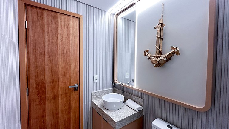 Carneiros | Duplex 03 QT | Piscina | Amura (C04-4)