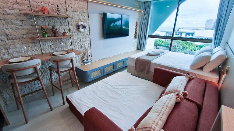 Carneiros | Studio 120m da Praia (B04)