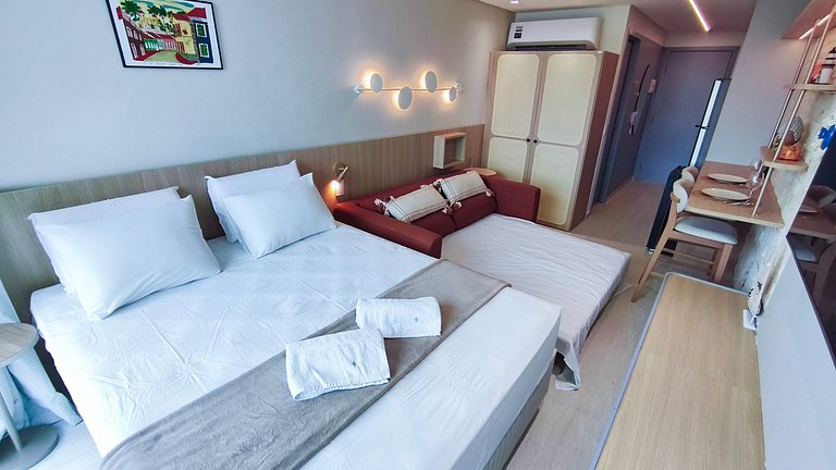 Carneiros | Studio 120m da Praia (B04)