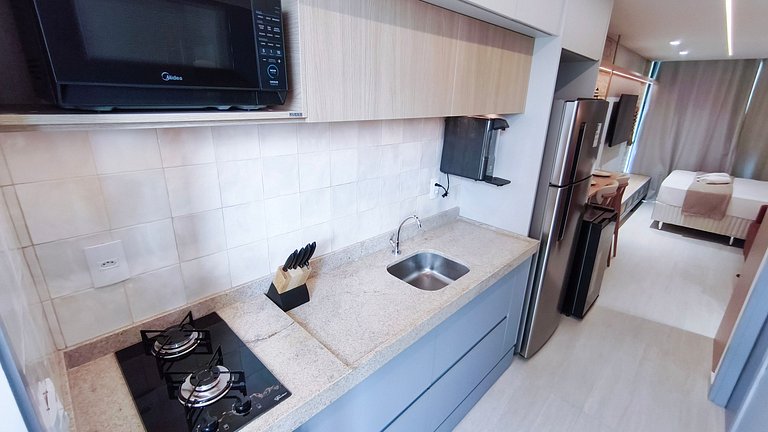 Carneiros | Studio 120m da Praia (B04)
