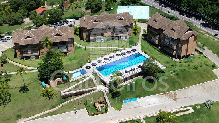 Flat 1 Quarto - Eco Resort Praia dos Carneiros (B05-3)