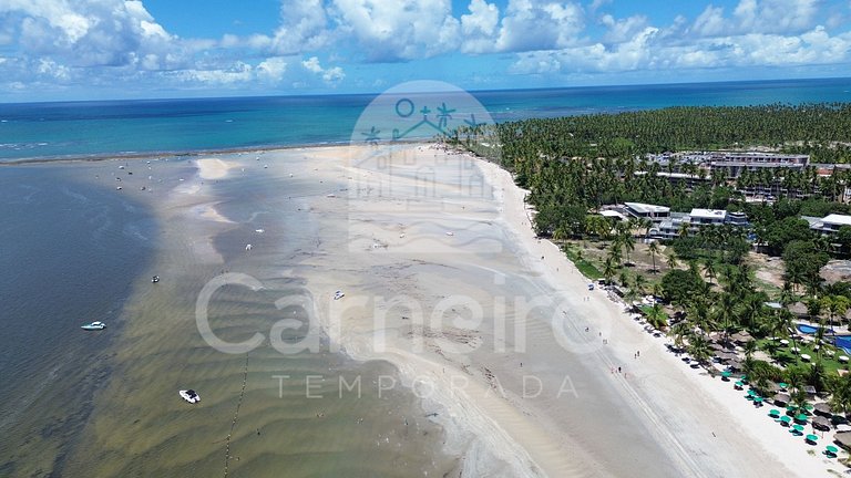 Flat 01 Quarto - Eco Resort Praia dos Carneiros (B25-3)