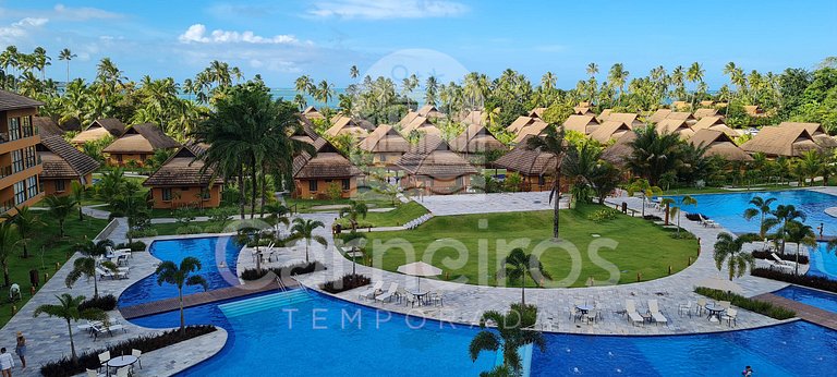 Flat 1 Quarto - Eco Resort Praia dos Carneiros (A15-1)