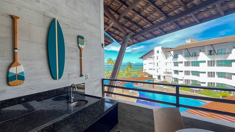 Apartamento Vista Piscina - Maui Beach (B06-2)