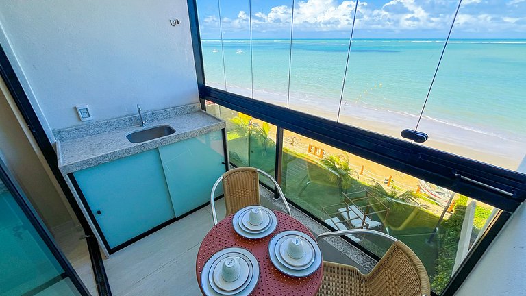 Tamandaré |Studio Vista Mar |Praia e Piscina (B09)