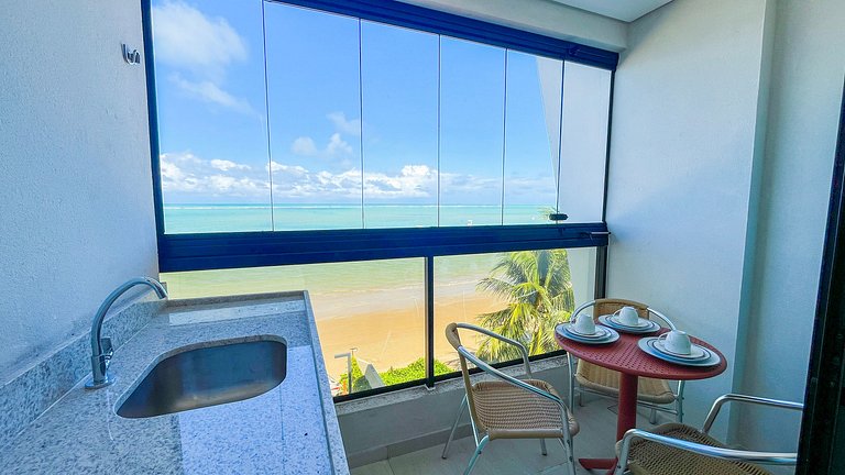 Tamandaré |Studio Vista Mar |Praia e Piscina (B09)