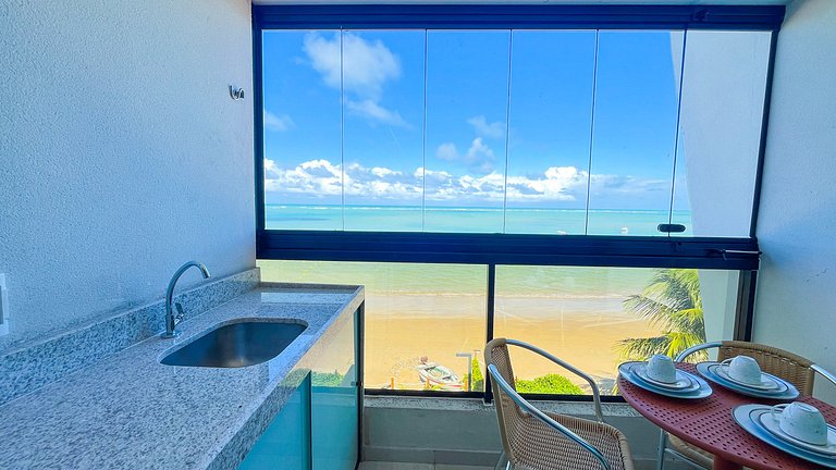 Tamandaré |Studio Vista Mar |Praia e Piscina (B09)