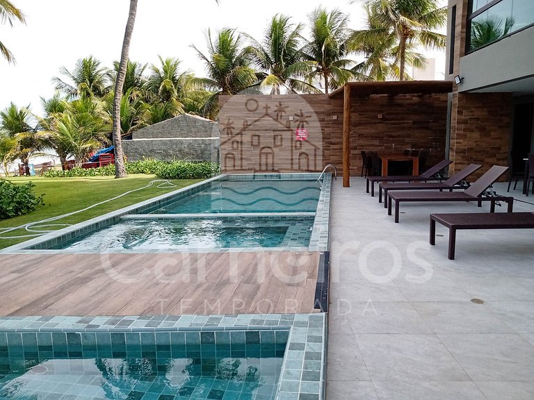 Kauai Beach Residence - Melhor Trecho para Banho em Tamandar