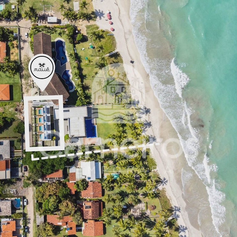 Casa Completa no melhor trecho de Tamandaré - Praia dos Carn