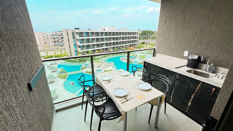 Porto de Galinhas | Vista Piscina | Família(C03-3)