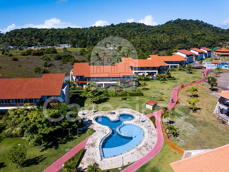 Flat Térreo no Club Meridional Praia dos Carneiros (B2-4PB)