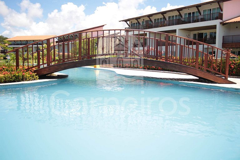Flat 1º Andar - Club Meridional Praia dos Carneiros (B2-3PP)