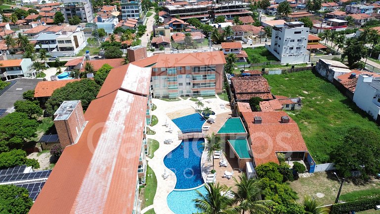 02 Quartos na Praia de Tamandaré - Porto Cayman (X05-B)