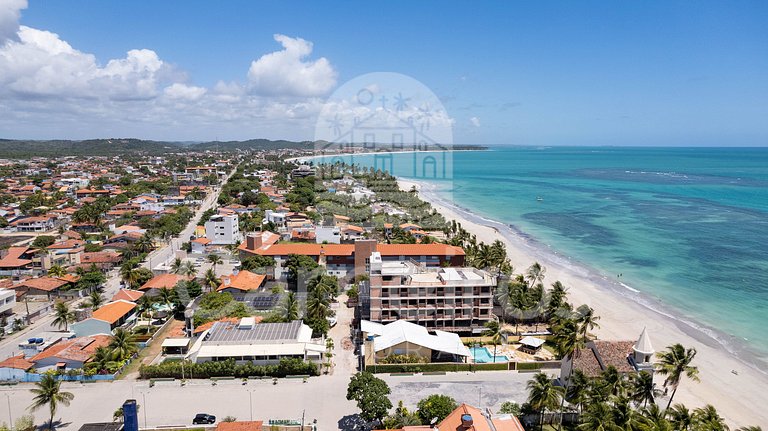 Porto Cayman Residence - Melhor trecho da Praia de Tamandaré
