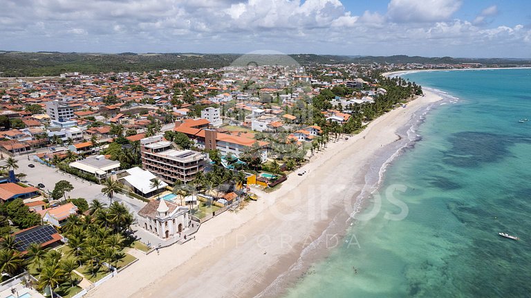 02 Quartos na Praia de Tamandaré - Porto Cayman (X05-B)
