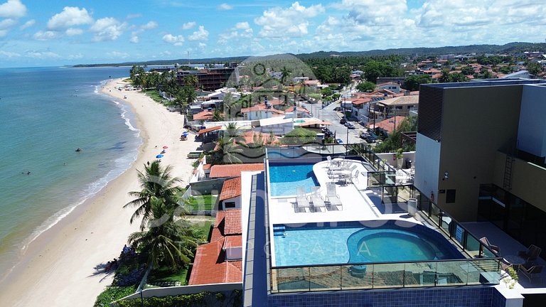 Tamandaré |Studio Vista Mar |Praia e Piscina (A09)