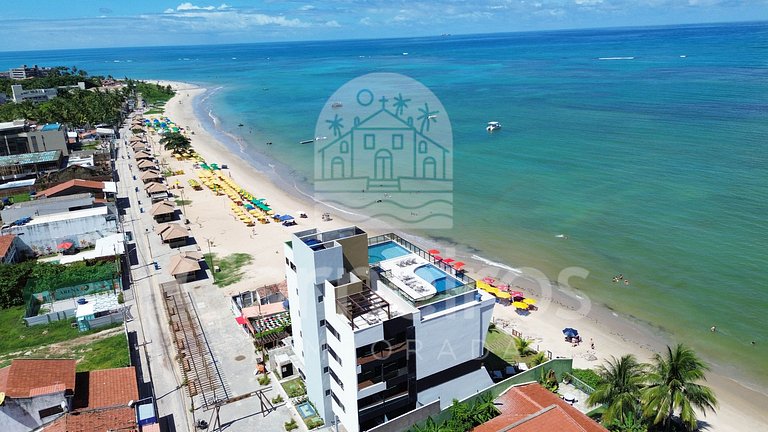 Tamandaré | Studio Vista Mar | Pé na Areia (B06)
