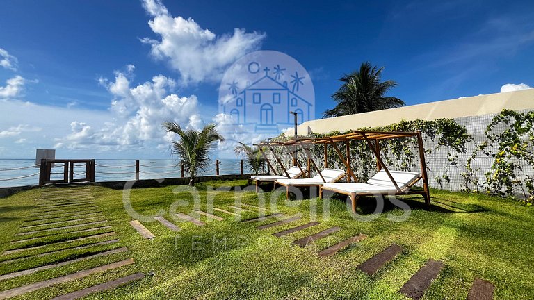 Tamandaré | Studio Vista Mar | Pé na Areia (B06)