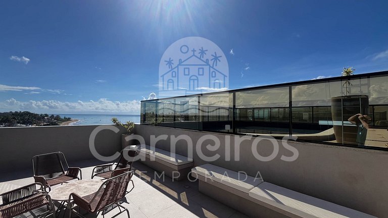 Tamandaré | Studio Vista Mar | Pé na Areia (B06)