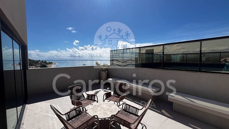 Tamandaré | Studio Vista Mar | Pé na Areia (B06)