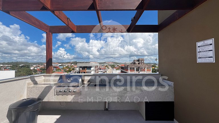 Tamandaré | Studio Vista Mar | Pé na Areia (B06)