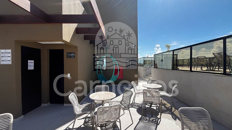Tamandaré | Studio Vista Mar | Pé na Areia (B06)