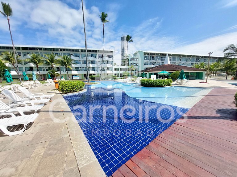 Flat 1 quarto no Ancorar Flat Resort (D205)