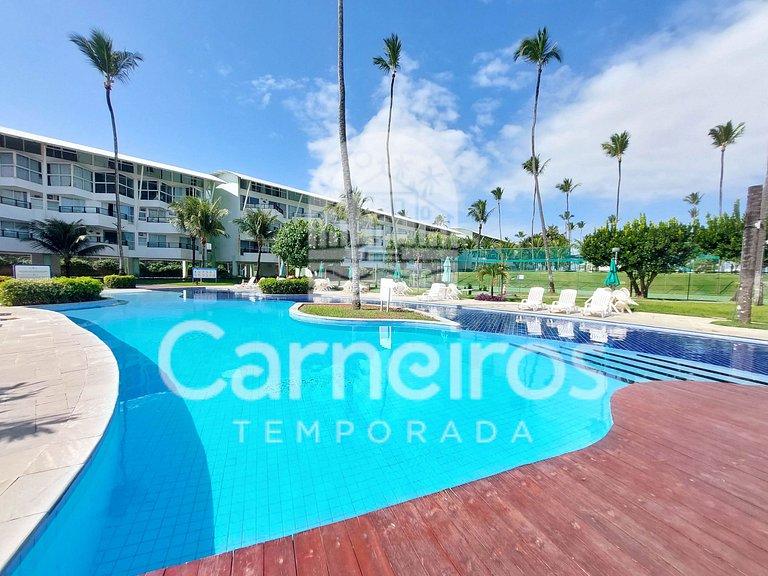 Flat 1 quarto no Ancorar Flat Resort (D205)