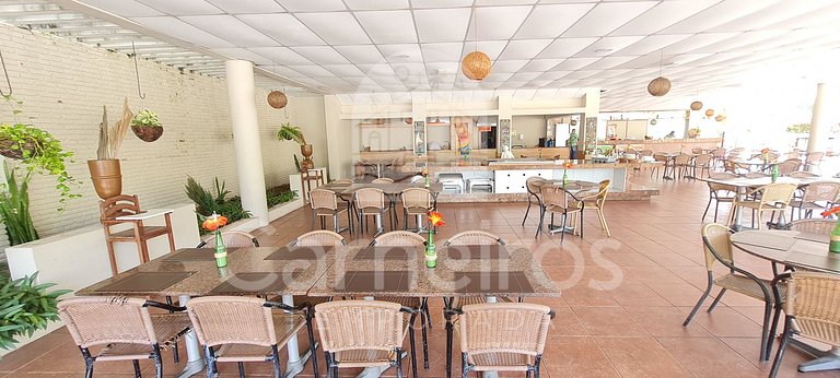 Flat 2 Quartos no Beach Class Muro Alto (B103)