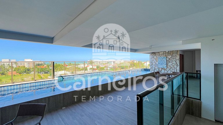 Carneiros | Studio Térreo c/ Piscina | Max (X03-3)
