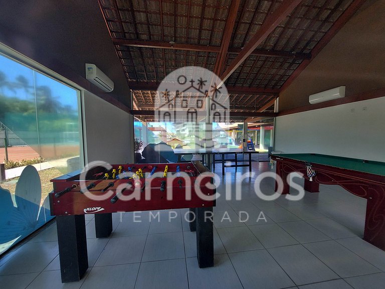Flat com Varanda Gourmet | Resort (CBL B14-7)