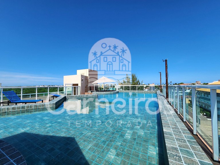 Studio no Eco Resort Mirage Residence - Porto de Galinhas