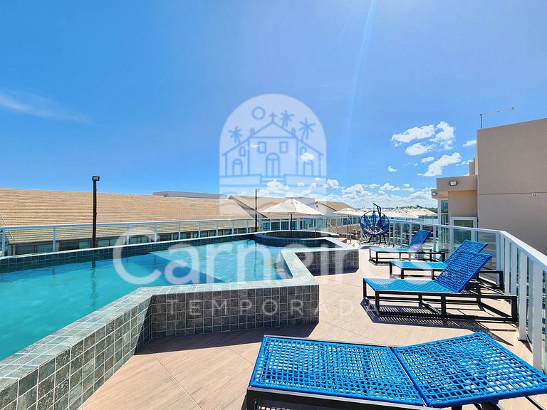 Studio no Eco Resort Mirage Residence - Porto de Galinhas