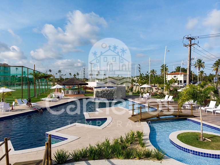 Flat 3 Quartos - Muro Alto Clube - Porto de Galinhas