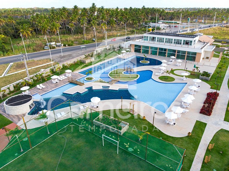 Flat 3 Quartos - Muro Alto Clube - Porto de Galinhas