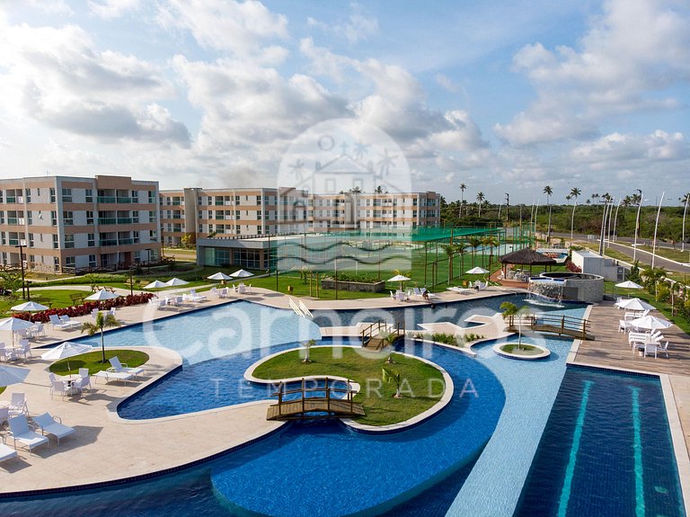 Flat 01 Quarto - Muro Alto Clube - Porto de Galinhas