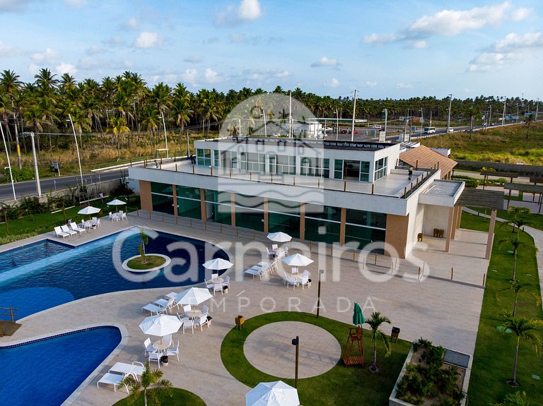 Flat 01 Quarto - Muro Alto Clube - Porto de Galinhas