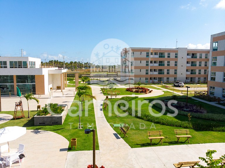Flat 01 Quarto - Muro Alto Clube - Porto de Galinhas
