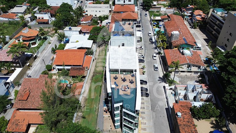 Maraca Beach Residence II - Flat com varanda (D15)
