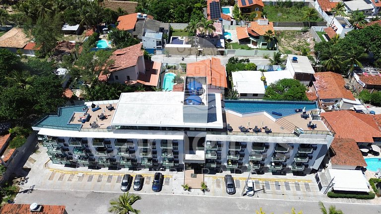 1 Quarto no Maraca Beach Residence - Maracaípe (A12)