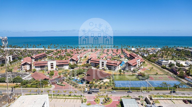 Beira-Mar | Vista Piscina | Flat Oka Beach (D05-5)
