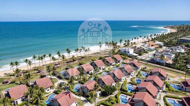 Beira-Mar | Vista Piscina | Flat Oka Beach (D05-5)