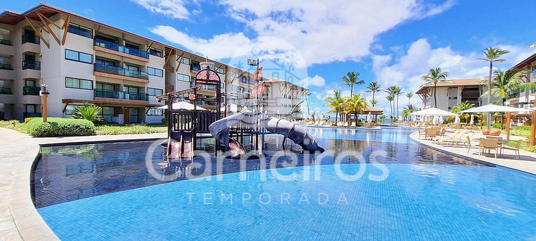 Flat 2 Quartos - La Fleur Polinésia - Porto de Galinhas