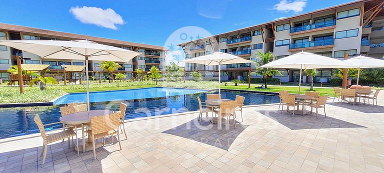 Flat 02 Quartos com Piscina Privativa - La Fleur Polinésia